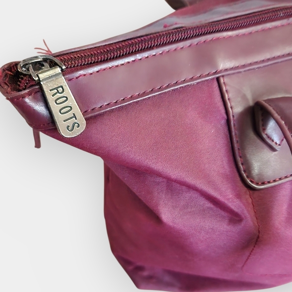 Roots Womens Burgundy Tote Bag - Picture 7 of 13